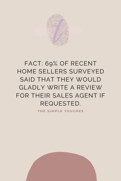 an elephant with the caption fact 60 % of recent home sellers survived said that they would already write a review for their sales agent if