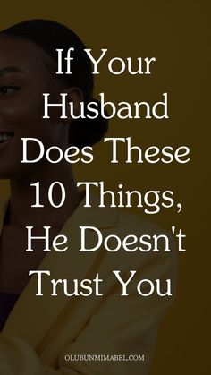 8 Obvious Signs Your Husband Doesn't Trust You Relationship Red Flags, Celebrating Friendship, Love Texts For Him, Woman Happy, Take You For Granted, Small Acts Of Kindness, Trust You, Text For Him, Marriage Problems