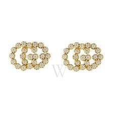 Gucci Ladies Earrings. SKU: YBD481676001. Color: Yellow. Metal Type: Gold. Metal Stamp: 18k. Gem stone type: Diamond. Earrings style: 2 Band. Gucci Gg Running Earrings. Gold Models, Gem Stone, Metal Stamping, Fashion Earrings, Types Of Metal, Gold Metal, Women's Earrings, Diamond Earrings, Gems