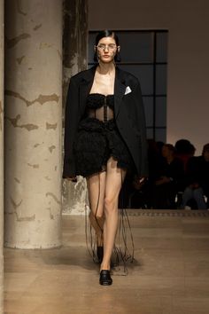 Rokh Spring 2025 Ready-to-Wear Collection | Vogue Goth Romance, Body Lingerie, Vogue Covers, Fashion Show Collection, Spring Dress, Runway Looks, Spring Collection