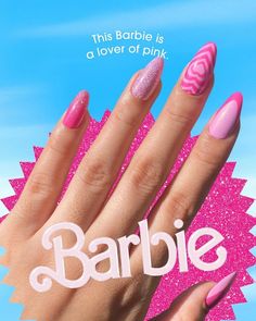 You can be anything you want to be… including a nail art queen! Swipe to see which Barbie are you 💗🎀 . nail stamping done using… | Instagram Pink Summer Nails, New Nail Art Design, Natural Nail Designs, Trendy Nail Art Designs, Pink Nail Art