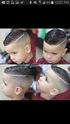 Hair Cuts Boys, Lil Boy Haircuts, Boys Fade Haircut, Baby Haircut, Boy Haircuts Short, Toddler Haircuts, Toddler Boy Haircuts, Baby Boy Hairstyles, Haircut Designs