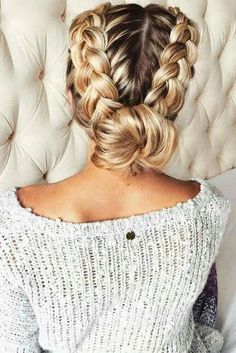 Dutch Braid Updo, Nice Hairstyles, Hair Styels, Sassy Style, Blond Balayage, Sleek Updo, Fishtail Braid