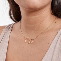 GET 50% OFF NOW! No code needed. Sometimes it's hard to express thanks to those you are grateful for, but even the small gestures of generosity can deepen connections. This holiday season, show your appreciation for your sister with these interlocking circles symbolizing your everlasting bond. Look no further for the best Christmas and holiday gift for women and girls of all ages -- whether you call her your sis, BFF, or Soul Sister, we've got you covered! Looking for other last minute gift idea Grandmother Necklace, Dear Ava, Interlocking Circle Necklace, Grandma Necklace, Bride Necklace, Mother Daughter Necklace, Horoscope Necklace, Graduation Necklace, Sister Necklace