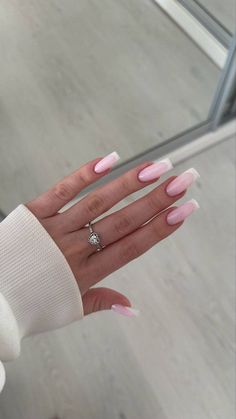 Wow Nails, Grunge Nails, Basic Nails, Classy Acrylic Nails, Nail Swag, Neutral Nails, Square Acrylic Nails, Classy Nails, Fire Nails