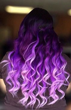 Funky Hair Colors, Colored Hair Extensions, Hair Color Purple, Pretty Hair Color, Trendy Hair Color, Ombre Hair Color, Halloween Hair, Hair Dye Colors, Rainbow Hair