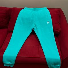 Bnwt Never Used Zippered Two Front Pockets Slim Fit Color: Semi Mint Rush Adidas Relaxed Fit Casual Sweatpants, Casual Adidas Sweatpants For Loungewear, Adidas Relaxed Fit Cotton Pants, Adidas Casual Joggers With Pockets, Casual Adidas Sweatpants With Pockets, Adidas Casual Joggers For Loungewear, Casual Adidas Joggers For Loungewear, Adidas Cotton Casual Sweatpants, Adidas Sweatpants With Pockets