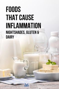 Nightshades, dairy, and gluten contain chemical compounds that irritate the lining of the intestinal wall, resulting in inflammation in the gut flora or microbiota. Inflammation Symptoms, Daytona Florida, The Villages Florida, Food That Causes Inflammation, Villages Florida, Inflammation Recipes, Anti Inflammation Recipes, Inflammation Diet, Bioidentical Hormones