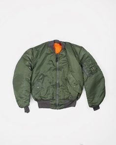 MA-1 Flight Jacket / OD – Front General Store Ma1 Jacket, Ma 1 Jacket, Flak Jacket, How To Stretch Shoes, Flight Jacket, General Store, Flight, Made In Usa, How To Wear