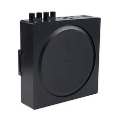 The new Sonos Amplifier mounted in a black Tilting Tv Wall Mount, Speaker Mounts, Tv Mounts, Drywall Screws, Flat Panel Tv, Wall Mounts, Cable Box, Wall Boxes, Space Saving Solutions