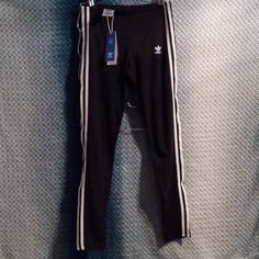 These Are Brand New With Tag And Are Black And White Stripes On Side Are 3 White Stripes ! Very Soft Adidas Bottoms, Boot Cut Leggings, Black And White Leggings, Adidas Leggings, Adidas Girl, White Leggings, Black And White Stripes, Leggings Kids, Striped Leggings