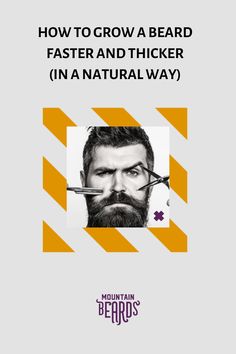 There’s only one thing better than having a beard. That’s having a bigger, thicker beard. But in nature’s cruel fashion, men are forced to wait for the perfect beard– a beard that can be a worthy representative for the man inside. Thankfully, there are natural ways to stimulate the growth of your beard. Find out here! #beard Beard Care Tips, Beard Growth Tips, Grooming Hacks, Thick Beard, Beard Growth Oil, Facial Routines, Perfect Beard