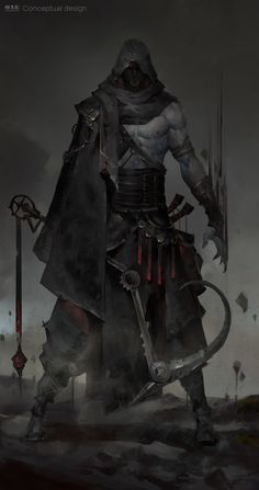 Sin Eater, Demon Hunter, 캐릭터 드로잉, Demon Art