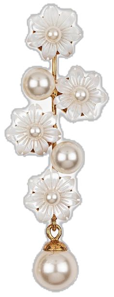 Luxury Hair Accessories, Pearl Flowers, Luxury Hair, Small Hands, Crystal Pearls, Shoe Box, Post Earrings, Mother Of Pearl, Gold Earrings