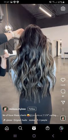 Different Highlights, Hairstyle Change, Brown Ombre Hair Color, Cute Hair Colors, Brown Hair Inspo, Gorgeous Hair Color, Dark Hair With Highlights, Hair 2024, Hair Done