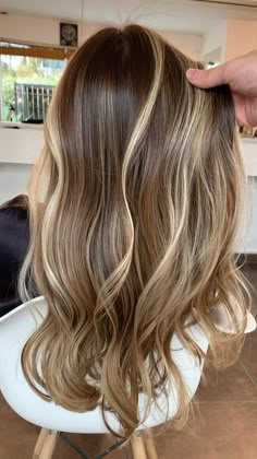 Balayage Long Hair, Summer Blonde Hair, Brown Hair With Blonde Highlights, Honey Blonde Hair