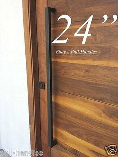 a door with the number forty eight on it's side and an inscription that reads,