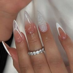 Glitzy Nails, Latest Nails, Nail Art French, Art Blending, April Nails, Summer Highlights, Nails Glossy, Nails Cute, Nails Press