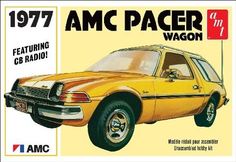 an advertisement for the 1971 amc pacer wagon model car, which was introduced in 1970