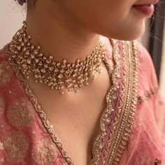 Saree Blouse Design, Jewelry Set Design, Indian Jewellery Design, Bridal Gold Jewellery Designs