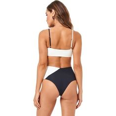 The LSPACE High Tide Bottom Classic is our go-to for beach trips, days by the pool, and hanging at the lake. The high-waisted design sits comfortably on our lower stomach, while the moderate coverage keeps us feeling classy. Lower Stomach, The Little Black Dress, Beach Trips, L Space, High Tide, At The Lake, The Sand, Beach Trip, Womens Swimwear