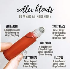 Diy Toiletries, Essential Oil Perfume Blends, Perfume Blends, Essential Oil Roller Bottle Recipes, Essential Oil Perfumes Recipes, Roller Bottle Recipes, Roller Blends, Roller Bottle Blends, Fragrance Blends