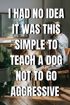 i had no idea it was this simple to teach a dog Aggressive Dog Training, Dog Aggression Towards People, Aggressive Dog Training Tips, Dog Aggression Towards Other Dogs, How To Train Your Dog, Lab Training, Therapy Dog Training, Dog Psychology