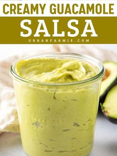 Add a flavorful twist to your Game Day food ideas, easy football snacks, and Super Bowl appetizer recipes with ths Creamy Guacamole Salsa. Healthy and vibrant, with its creamy avocado base that is spiced up with jalapeño and cilantro, it's ready in just 15 minutes for the ultimate dip!