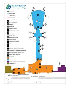 an airport map with several planes on it