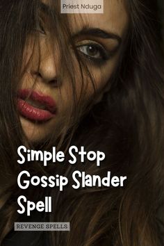 Protect yourself from malicious rumors and harmful talk with this simple spell. Stop gossip and slander effectively. Revenge Spells