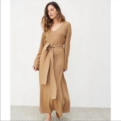 Reposhing This Item I Purchased From @Mombomb5215. Loved It, But Ready To Rotate For Something New. Questions? Leave A Comment Below! Jenni Kayne Dress, Sweater Dress Brown, Floaty Maxi Dress, Cozy Sweater Dress, Kate Dress, Sweater Maxi Dress, Olive Green Dresses, Jenni Kayne, Miss Dress