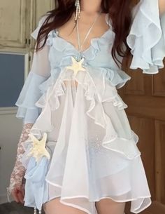 Mermaid Fashion, Really Cute Outfits, Fancy Outfits, Kawaii Clothes, Mode Vintage, Character Outfits, Mode Inspiration, Kawaii Fashion, Cute Fashion