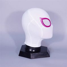 Spider-Gwen 3D Helmet Cosplay Gwen Stacy Mask Girl Halloween for Costume Props | eBay White Cosplay Costume For Fan Conventions, Plastic Costume Accessories For Halloween Cosplay, Plastic Costume Accessories For Cosplay Halloween, Plastic Halloween Cosplay Costume Accessories, Themed White Costume For Cosplay Events, White Themed Costume For Cosplay Events, White Fandom Costume For Costume Party, White Fandom Costumes For Costume Party, Themed White Costume Accessories For Cosplay