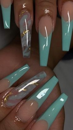 Long Acrylic Nail Designs, Ombre Acrylic Nails, Long Acrylic Nails Coffin, Coffin Nails Long, Long Square Acrylic Nails, Bling Acrylic Nails, Acrylic Nails Coffin Short, Summer Acrylic Nails, Square Acrylic Nails