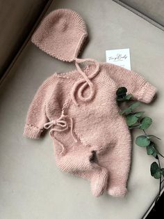 Newborn Baby Coming Home Outfit, Alpaca Wool Baby Jumpsuit, Knit Baby Girl Outfit, Knit Baby Clothing Set,baby Girl Outfit,baby Shower Gift - Etsy