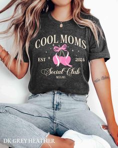 Looking for a sweet mom birthday gift or Mother's Day present? This shirt is a fun tribute to moms everywhere, offering laughter, style, and membership to an honorary club for every mom. E A S Y * O R D E R I N G Simply enter your event details in the "Add Your Personalization Box." 1. Est. Year (e.g. 2024) 2. Location or Name (eg. Miami or Zoey) 3. Text color if needed We'll prepare the artwork exactly as you submit it. Let us let us know if you need a proof. I T E M * D E T A I L S Bella & Can Personalized Casual T-shirt For Birthday Gift, Pink T-shirt For Mother's Day Birthday Gift, Mother's Day Cotton T-shirt, Mother's Day Anniversary Cotton T-shirt, Pink Crew Neck T-shirt For Anniversary, Cotton T-shirt For Anniversary On Mother's Day, Pink T-shirt With Letter Print For Anniversary, Tribute To Mom, Birthday Gift For Mom