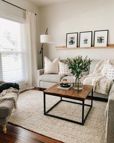 the living room is clean and ready to be used for guests or their family members