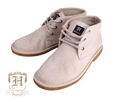 Hemp Shoe Atticus High quality Hemp shoe Handmade in Europe 100% Organically grown hemp upper high top with natural rubber soles 100% Organic Hemp Shoe Laces 100% Organic Hemp insoles Casual Desert Boots With Textured Sole, Casual Beige Desert Boots With Rubber Sole, Casual Beige Desert Boots With Round Toe, Casual Desert Boots With Leather Sole, Hemp Products, Hemp Fashion, Attractive Clothing, Hemp Clothing, Hemp Twine