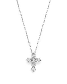 From our exclusive collection, this diamond cross pendant necklace shines in 14K white gold. Pendant Necklace Outfit, Diamond Necklace Tiffany, Small Diamond Necklace, Diamond Necklace Simple, Chemical Compounds, Black Diamond Necklace, Real Diamond Necklace, Vintage Pendant Necklace, Pendant Necklace Simple