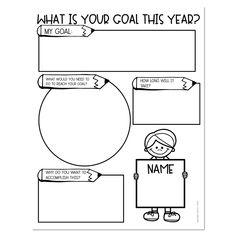 a graphic depicting what is your goal this year? and how do you write it?