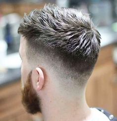 Under Cut For Men, Fohawk Haircut Fade, Buzz Cut Hairstyles, Mens Hairstyles With Beard, Mens Hairstyles Thick Hair