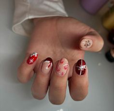 Christmas Nails, Short Nails, Nail Inspo, Acrylic Nails, Nail Art, Nails, Nail Arts