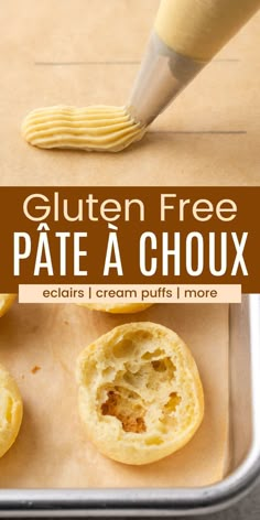 gluten free pate a choux is an easy appetizer to make