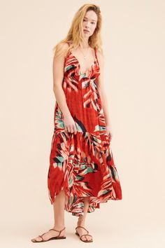 Rent The Danika Dress from Nuuly. Pick 6 items for $98/month. Free shipping + returns. Chic V-neck Midi Dress With Tropical Print, Tropical Print Midi Dress For Day Out, Chic Tropical Print Midi Dress For Brunch, Chic Maxi Dress With Tropical Print, Holiday Sundress In Maxi Length, Holiday Maxi Length Sundress, Holiday Sundress Maxi Length, Holiday Maxi Sundress, Summer Midi Length Dresses For Holiday