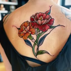 Carnation Tattoo Art Set Cover Up Tattoos Before And After, Small Flower Tattoos, Tasteful Tattoos, Incredible Tattoos, Time Tattoos, Up Tattoos, Cover Up Tattoos, Stencil Designs