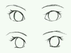 the steps to draw an eye