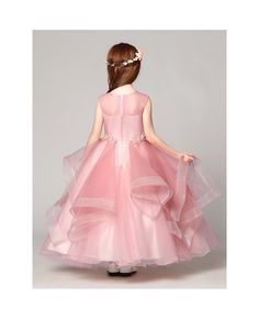 Shop online long ruffled ball gown pink lace pageant dress with crystals for less. Free Shipping and Custom-made. Pro since 2009. Dress With Crystals, Gown Pink, Pageant Dress, Pageant Dresses, Pink Lace, Ball Gown, Ball Gowns, Custom Made, Ballet Skirt