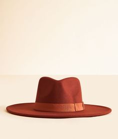 "Lucca Felt Panama Hat - Orange , Women's Brick Banded hat Interior cinch tie band 3 3/4" brim One size fits most. 100% Polyester. Spot clean only. Apparel & Accessories > Clothing Accessories > Hats" Adjustable Fedora Panama Hat For Fall, Adjustable Solid Color Hat Bands For Kentucky Derby, Solid Color Flat Brim Sun Hat For Fall, Adjustable Solid Felt Hat With Flat Brim, Adjustable Curved Brim Panama Hat For Fall, Adjustable Wide Brim Panama Hat For Fall, Adjustable Panama Hat With Curved Brim For Fall, Classic Adjustable Sun Hat For Fall, Fall Panama Hat With Adjustable Curved Brim