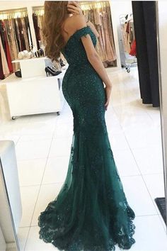 Green Mermaid Prom Dress, Prom Dresses Off The Shoulder, Green Mermaid, Burgundy Prom Dress, Backless Prom Dresses, Formal Party Dress, Lhasa, Mermaid Evening Dresses, High Quality Dress