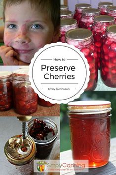 Preserving Cherries Canning Cherries, Canning Recipes For Beginners, Freezing Recipes, Canned Applesauce, Canning Fruit, Home Canning Recipes, Homemade Ketchup, Canning Food Preservation, Canned Food Storage